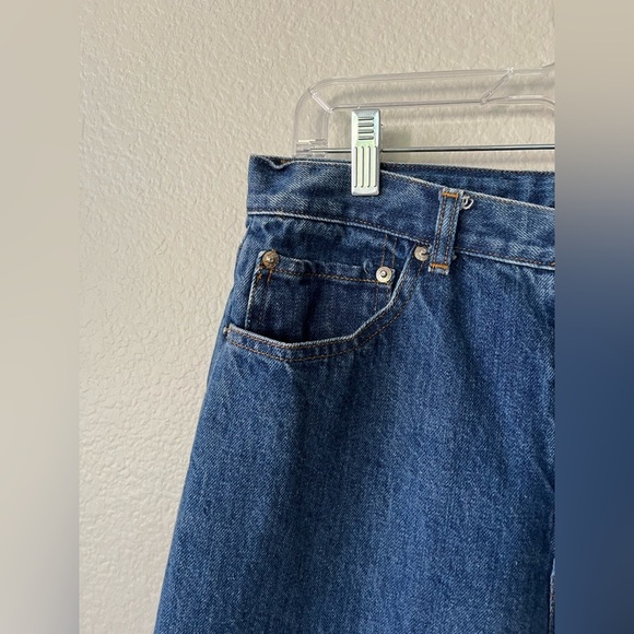 Vintage Polo Ralph Lauren Medium Wash 100% Cotton Straight Leg Women’s Size 6 - Picture 3 of 14